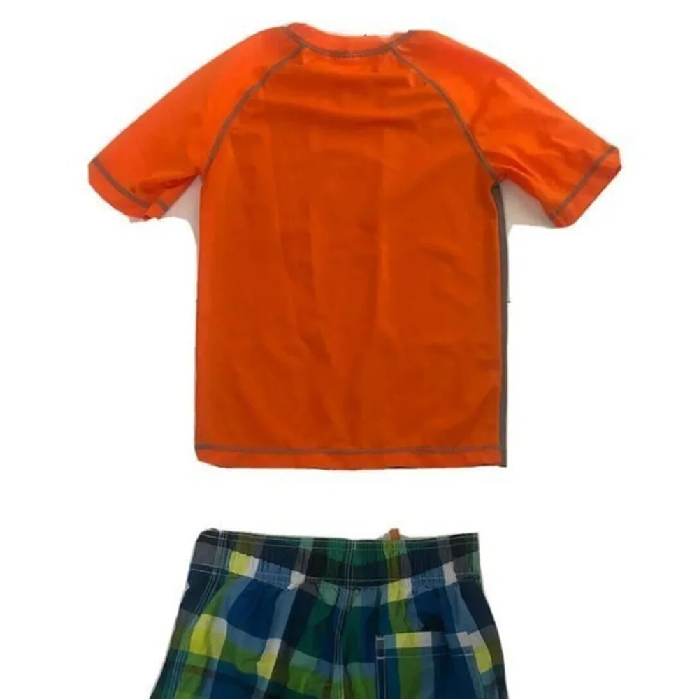 Gymboree Boys Swim Suit 2pc S (5-6)Trunks Shorts